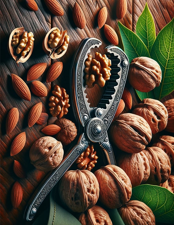 Fresh Almonds & Walnuts